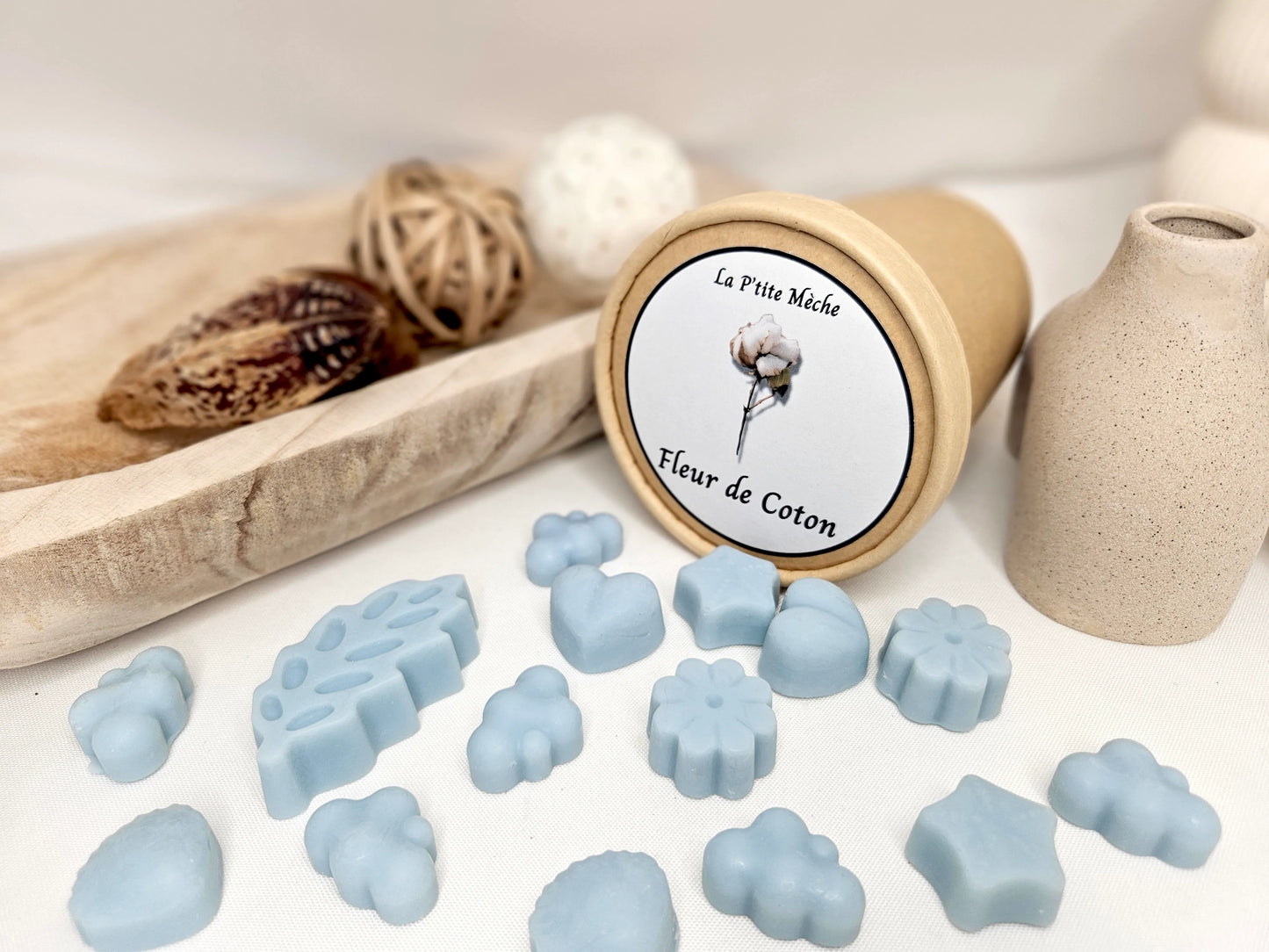 Pot de Fondants Parfumés - Fleur de Coton