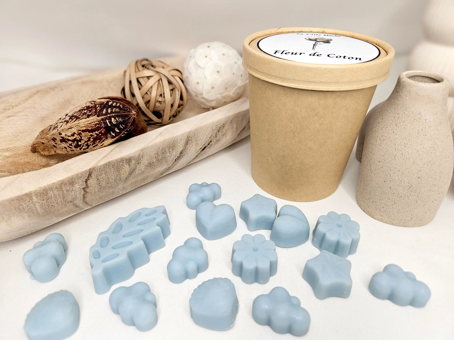 Pot de Fondants Parfumés - Fleur de Coton
