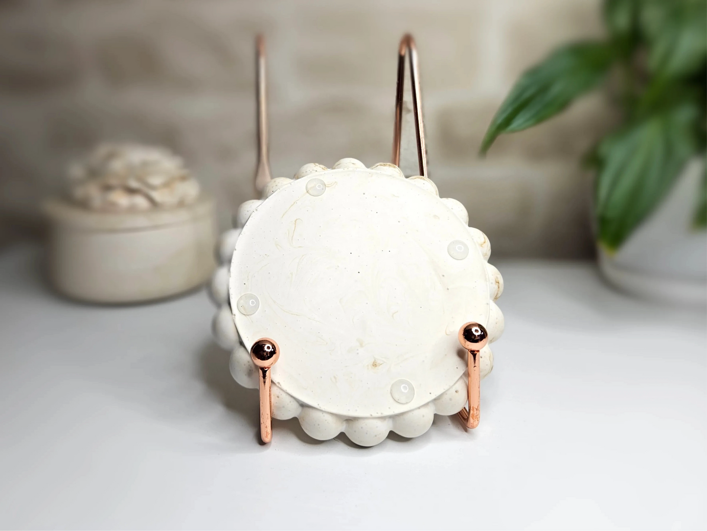 Plateau Bulles en Jesmonite