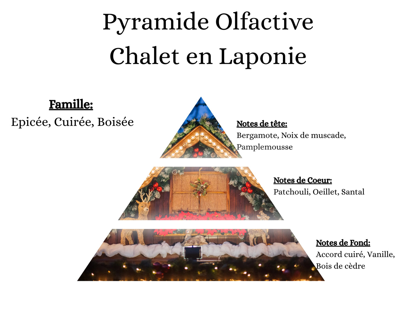 Bougie Moulée - Sapin de Noël