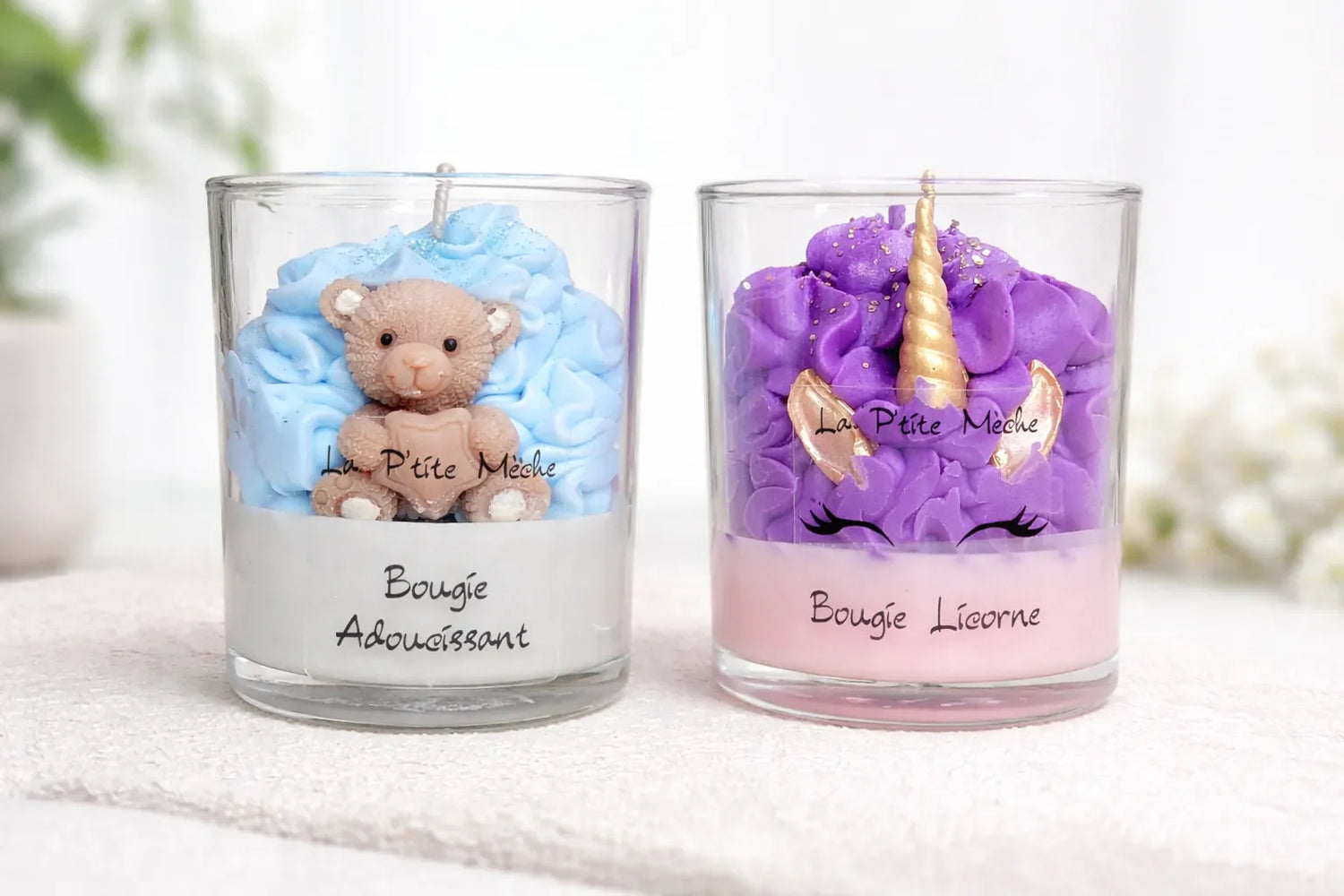 Bougies Gourmandes - La P'tite Mèche