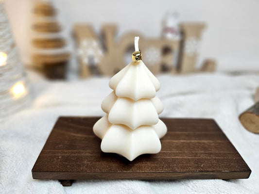 Bougie Moulée - Sapin de Noël