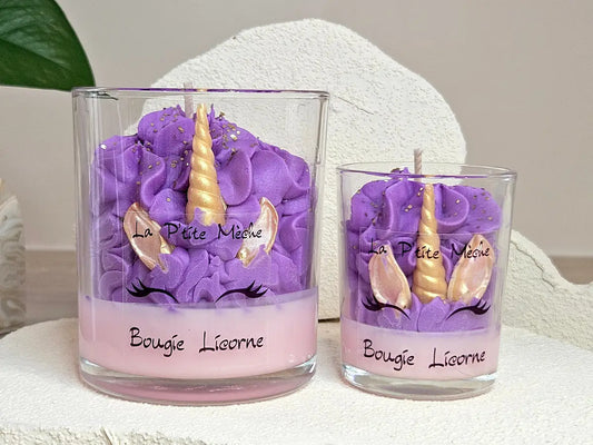Bougie Gourmande - Licorne