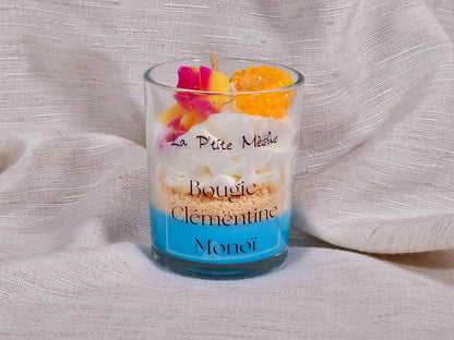 Bougie Gourmande - Clémentine monoï