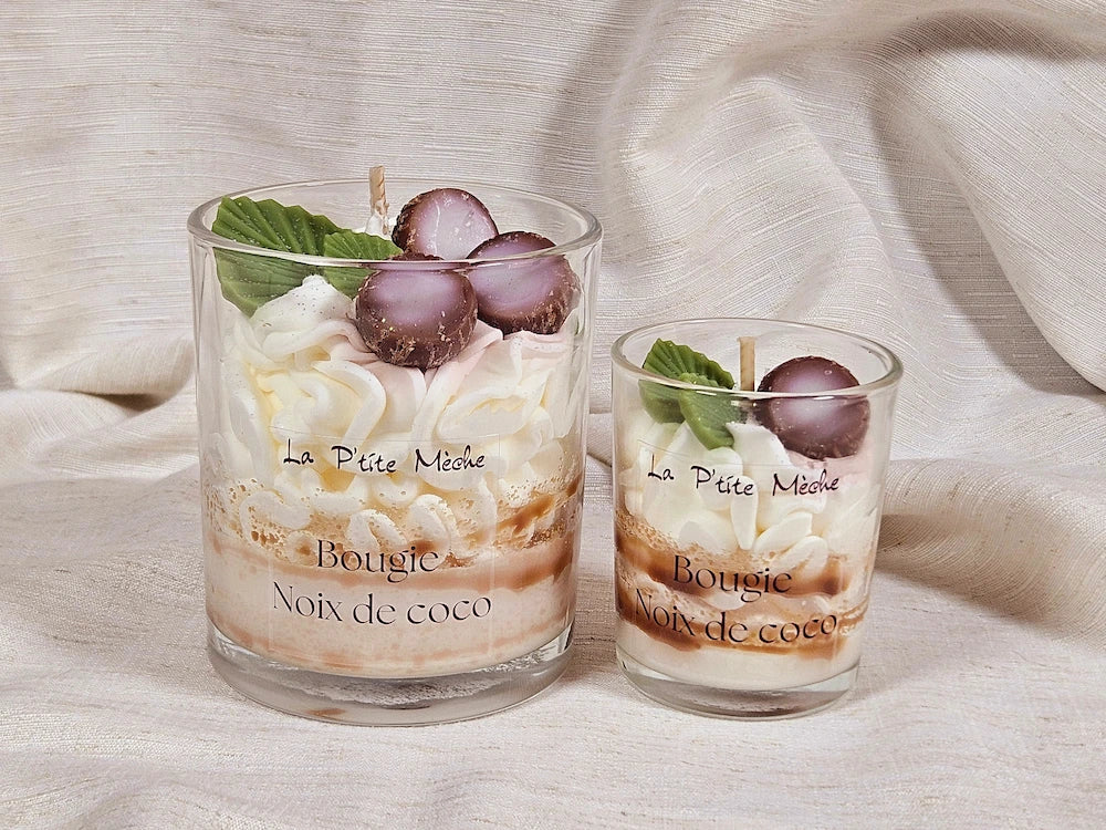 Bougie Gourmande - Noix de coco