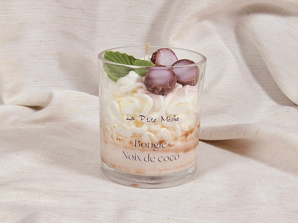 Bougie Gourmande - Noix de coco