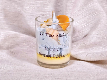 Bougie Gourmande - Monoï pêche