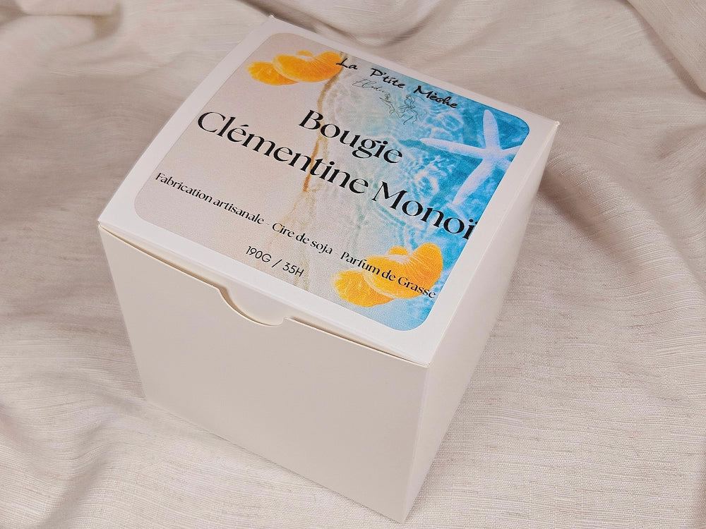 Bougie Gourmande - Clémentine monoï
