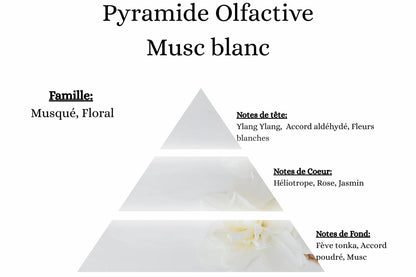 Créez une ambiance élégante et cocooning avec la fragrance Mûre Musc Blanc de La P'tite Mèche