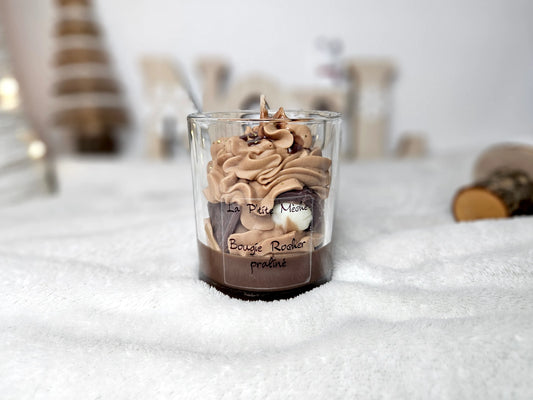 Bougie Gourmande - Rocher Praliné