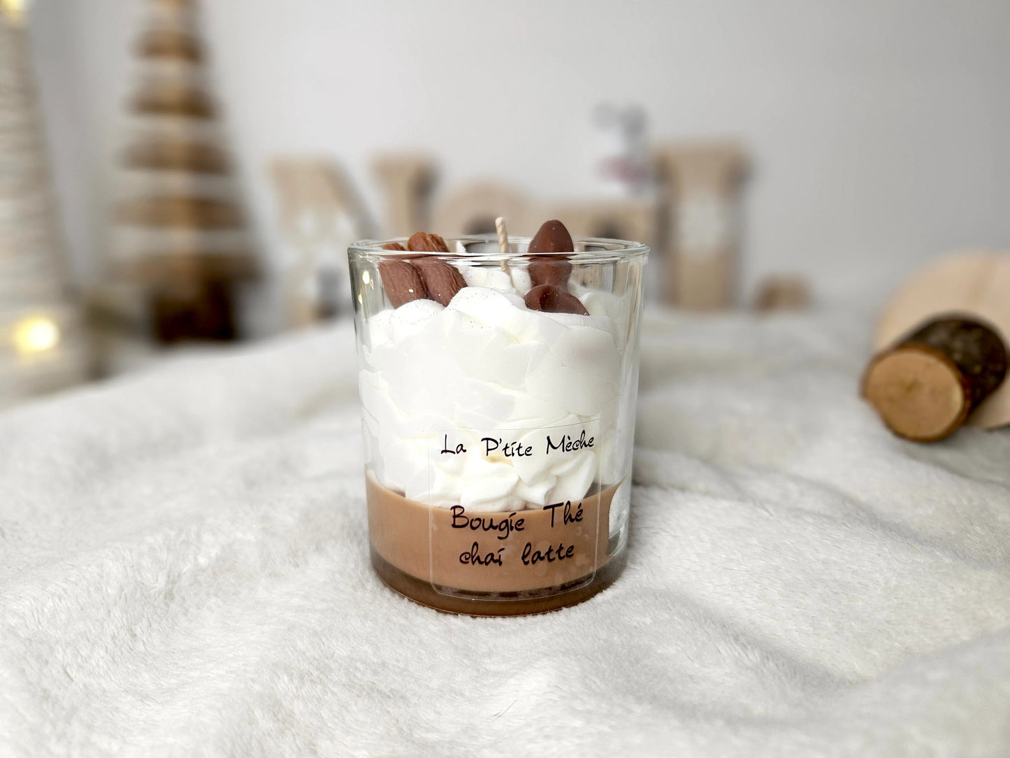 Bougie Gourmande - Thé Chai Latte