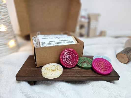 Coffret de fondants de Noël givré