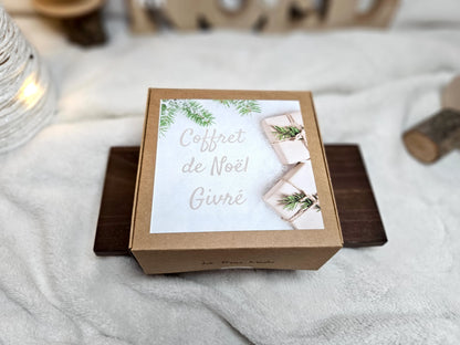 Coffret de fondants de Noël givré
