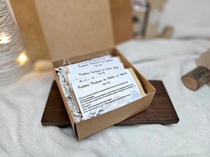 Coffret de fondants de Noël givré