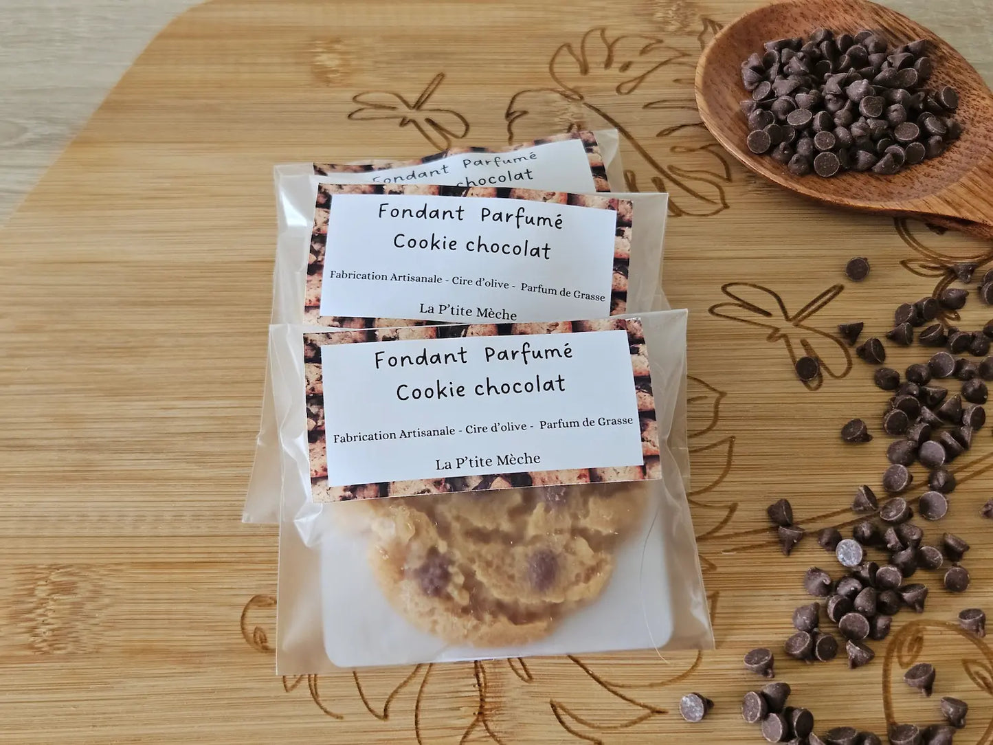Fondant parfumé - Cookie chocolat