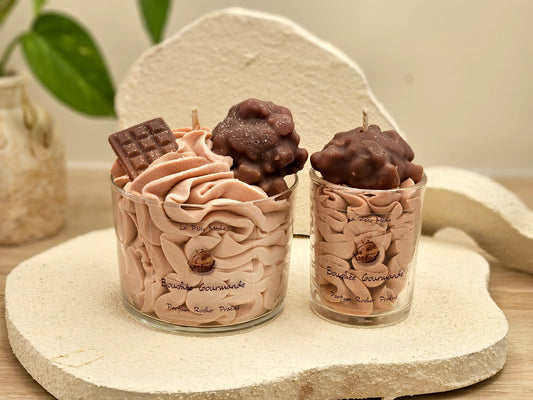 Bougie Gourmande - Rocher Praliné