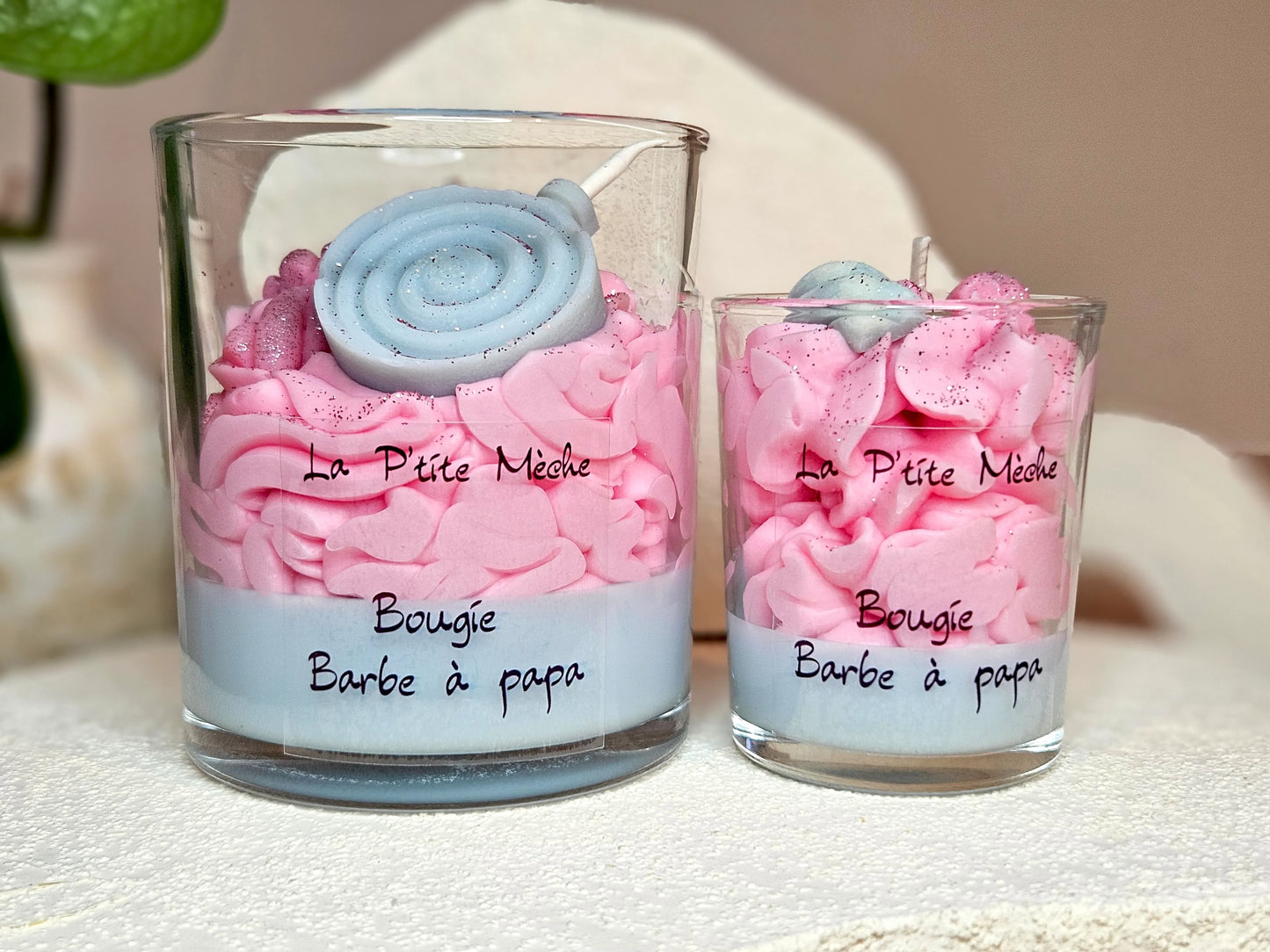 Bougie Gourmande - Barbe à papa