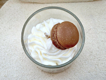 Bougie Gourmande - Macaron Vanille