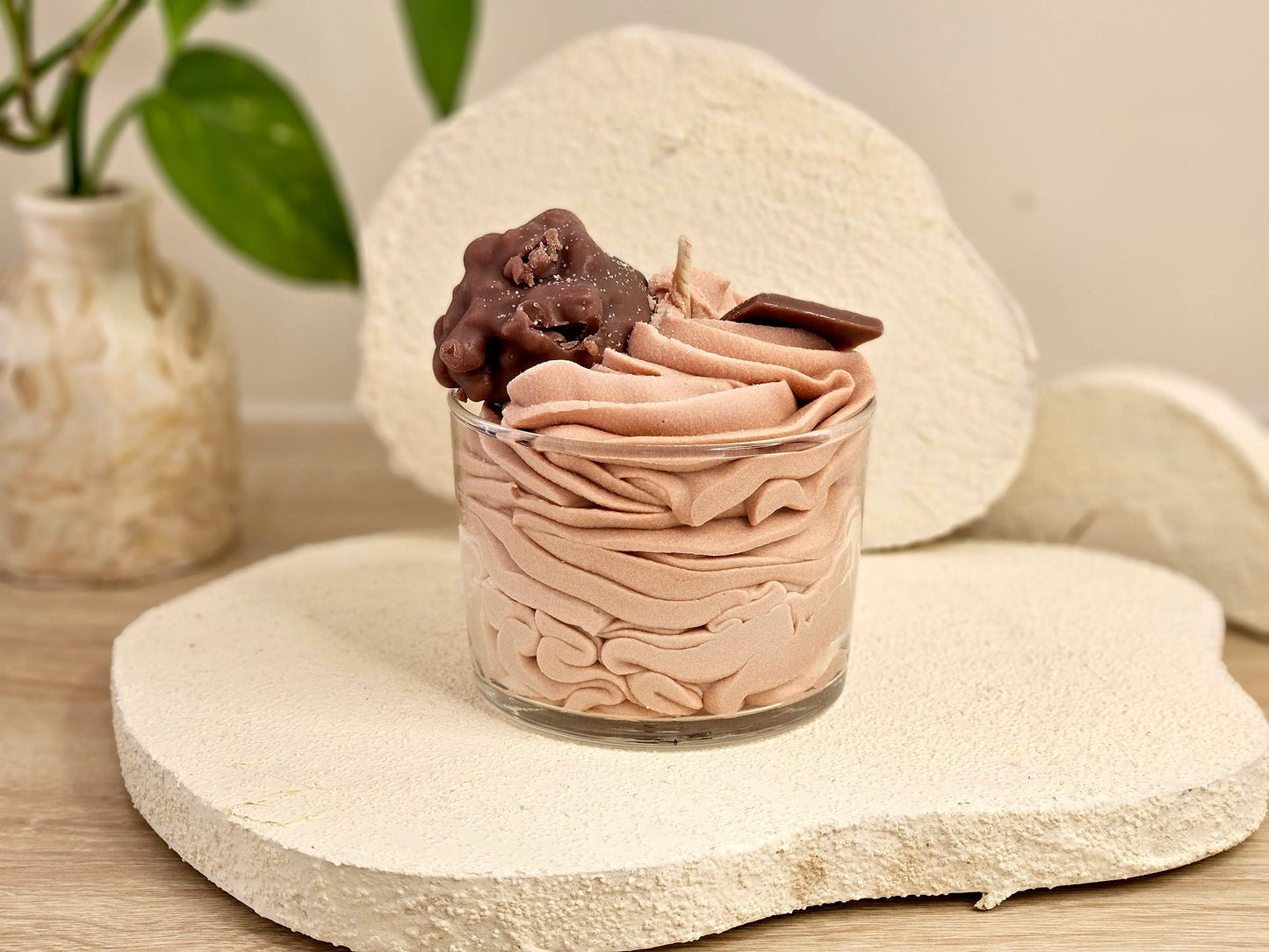 Bougie Gourmande - Rocher Praliné