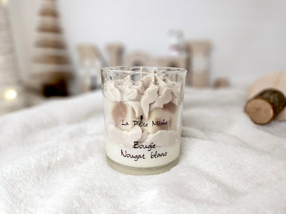 Bougie Gourmande - Nougat blanc