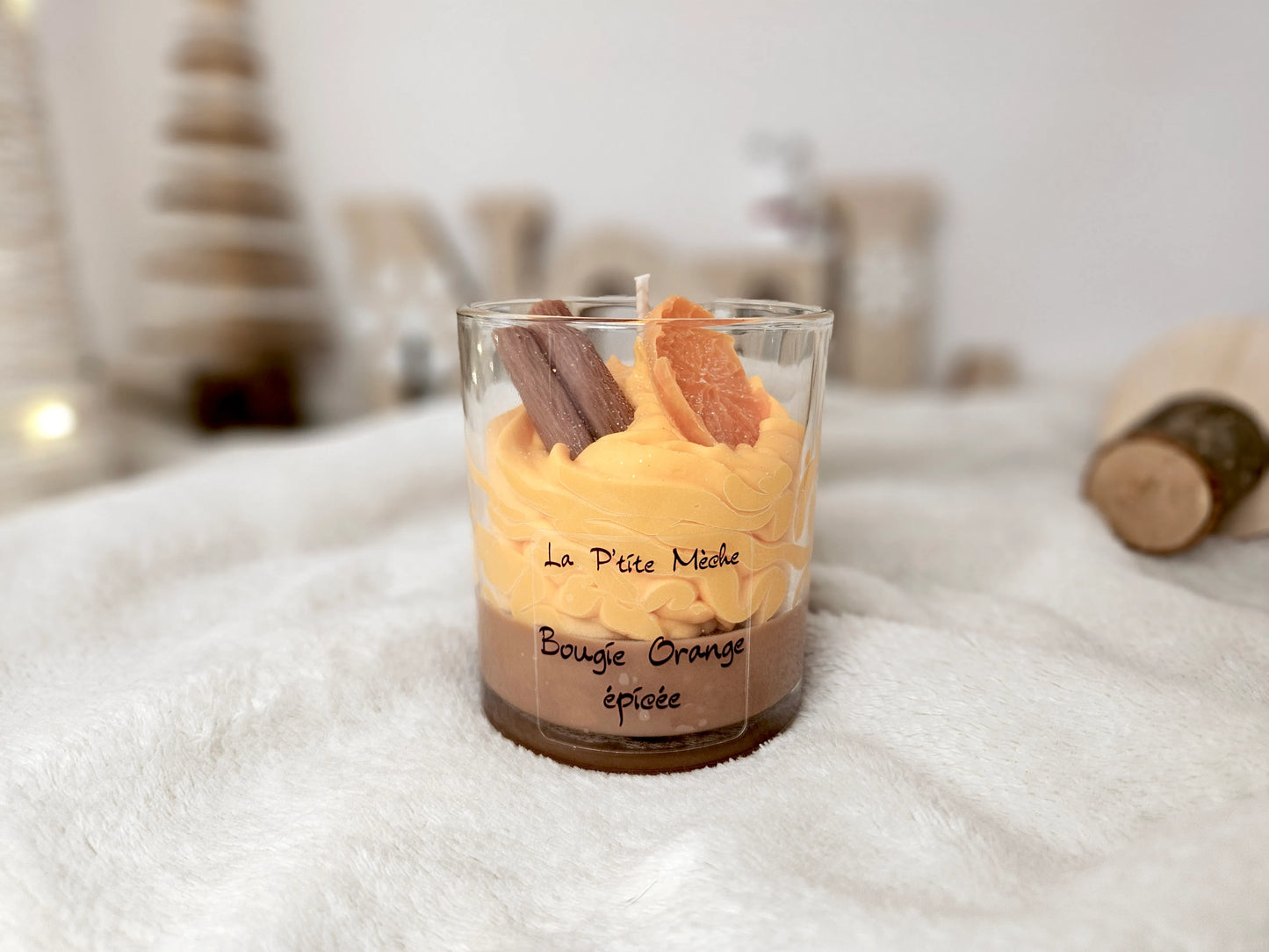 Bougie Gourmande -Orange épicée
