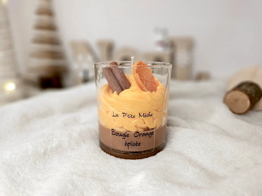 Bougie Gourmande - Orange épicée