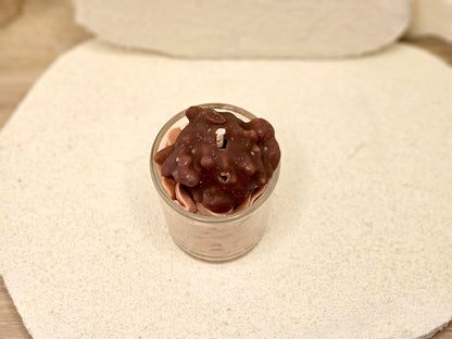 Bougie Gourmande - Rocher Praliné