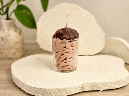 Bougie Gourmande - Rocher Praliné