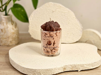 Bougie Gourmande - Rocher Praliné