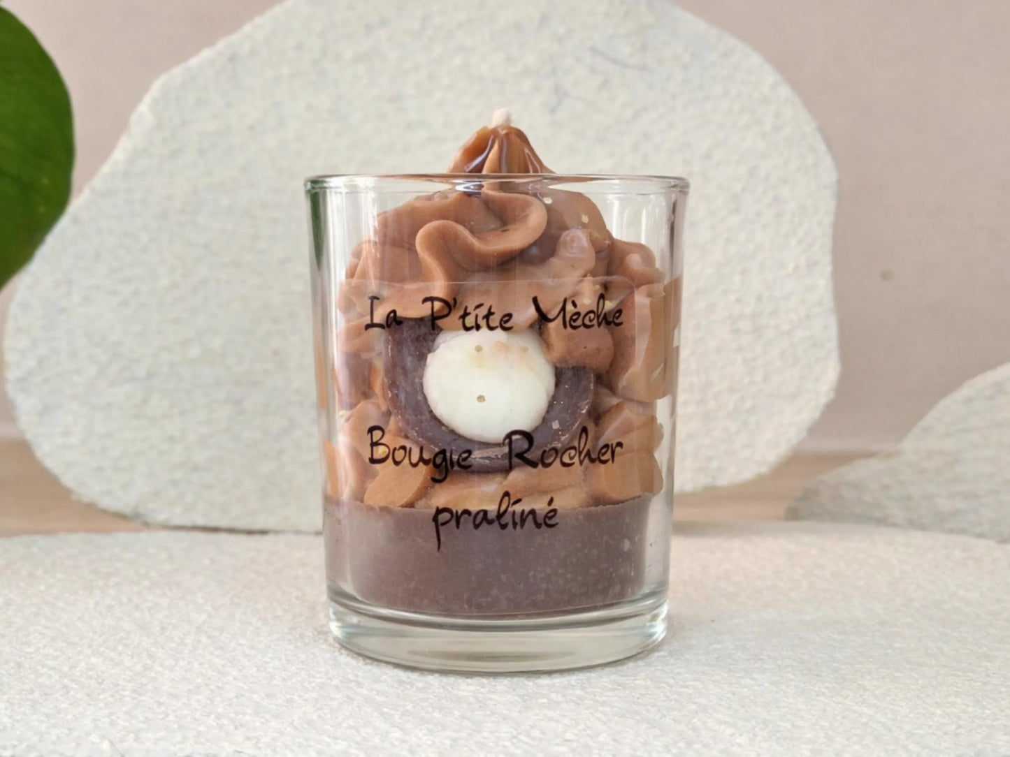 Bougie Gourmande - Rocher Praliné