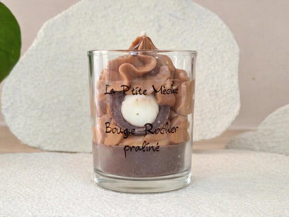 Bougie Gourmande - Rocher Praliné