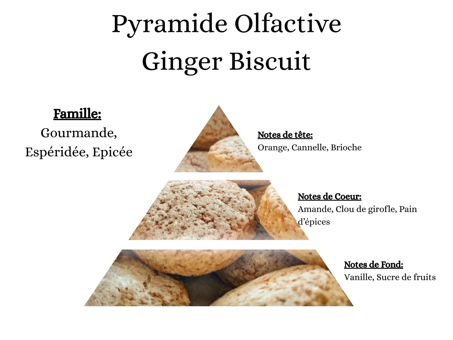 Fondant parfumé - Ginger biscuit